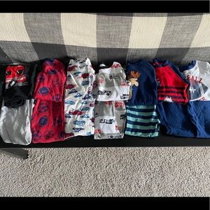 Lot of Boy’s pajamas- 7 sets